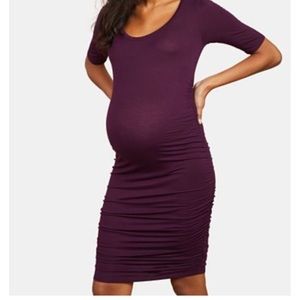Plum Motherhood Maternity Dress